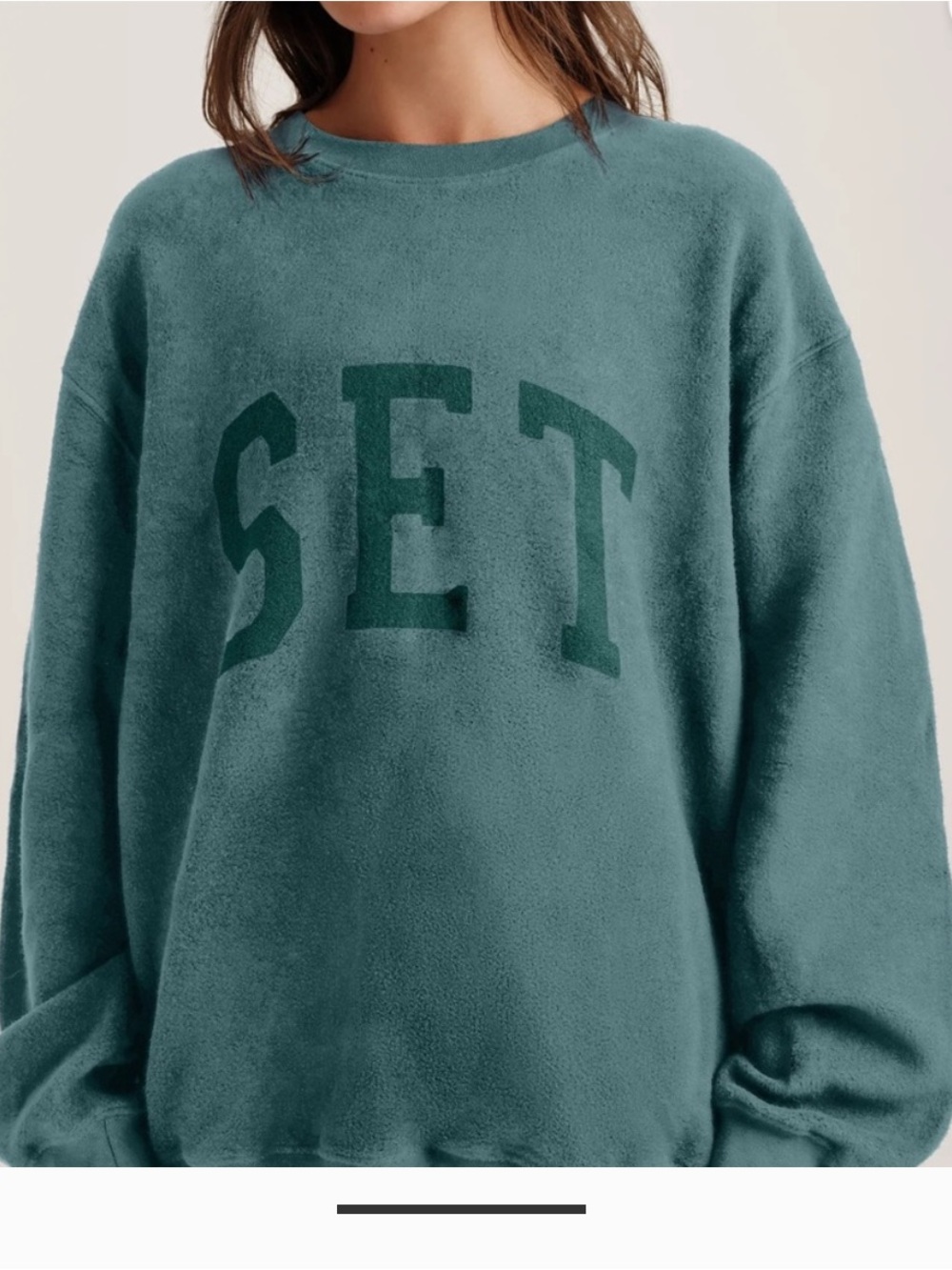 Set Active Midweight Reverse Set Crewneck - Picture 5 of 5
